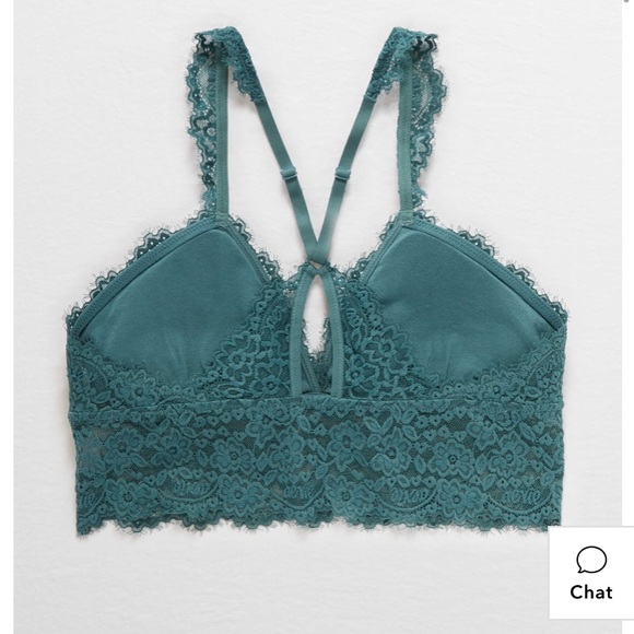 Aerie Eyelash Lace Racerback Bralette - Picture 2 of 6